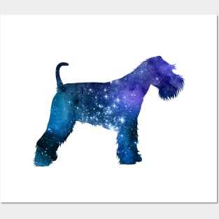 Miniature Schnauzer Silhouette Posters and Art